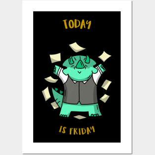 Dinosaur Design- Office Friday Posters and Art